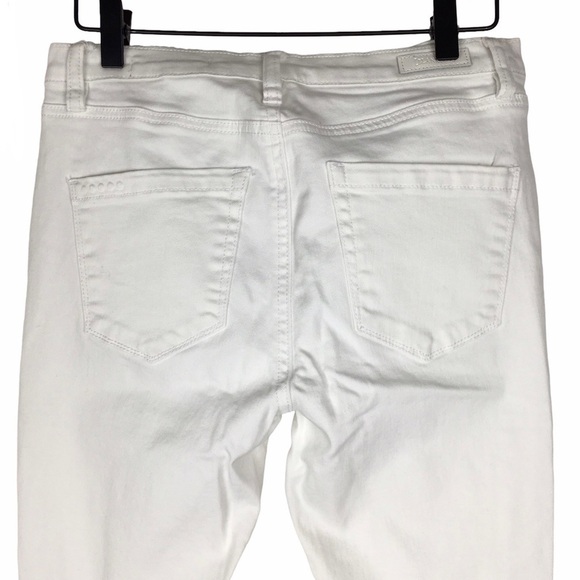 BLANK NYC Jeans Mid-Rise Skinny Distressed Ripped Knee Stretch Denim Size 28 - Picture 5 of 16